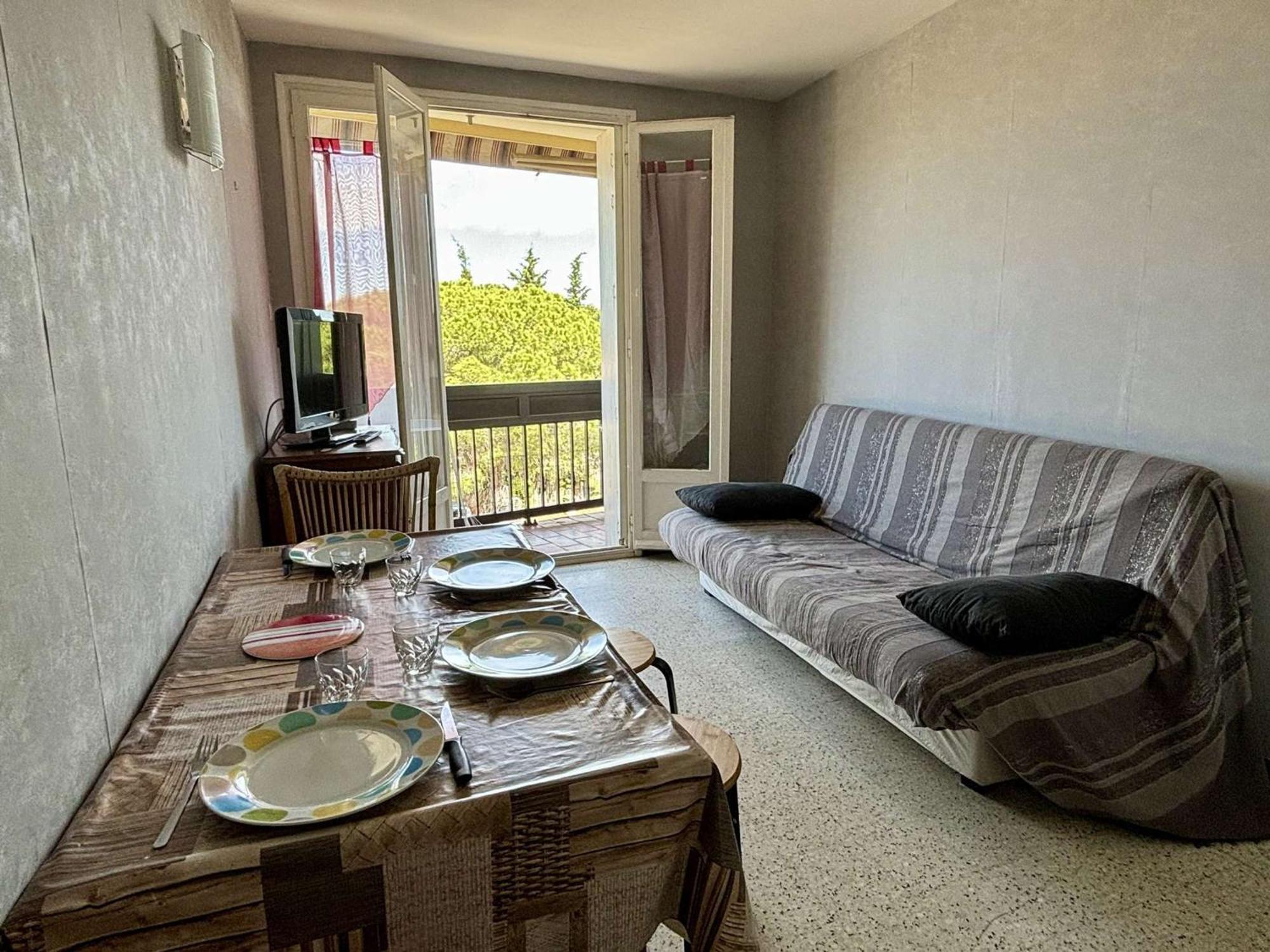 Appartement 2 Pieces, Balcon, Proche Plage Et Commerces, Quartier Calme - Argeles-Sur-Mer - Fr-1-225-685 Exteriér fotografie